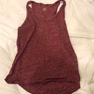 J crew linen tank top